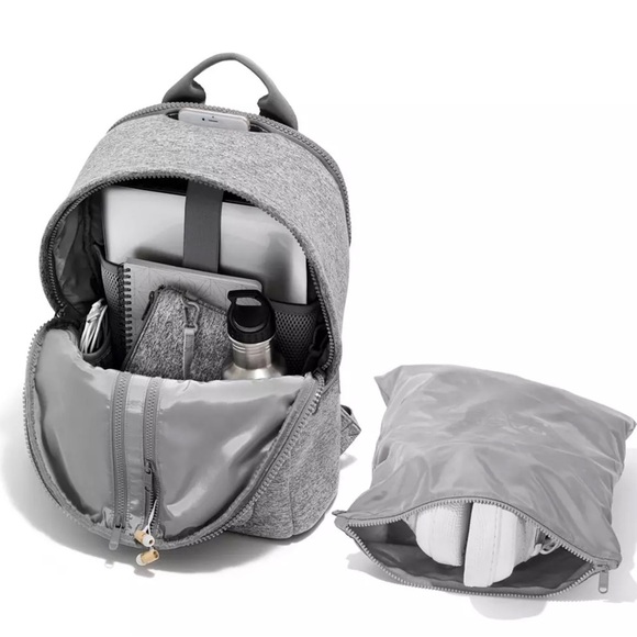 Dagne Dover Heather Gray Unisex Backpack